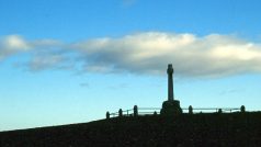 Památník na kopci Flodden