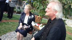 Madelaine Albrightová a Boris Šípek