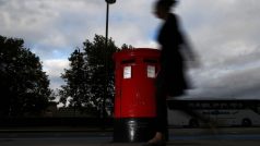 Poštovní schránka Royal Mail v Londýně