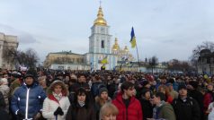 Demonstrace v Kyjevě pokračují