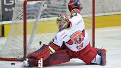 Brankář Hradce Králové Pavel Kantor