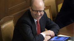 Premiér Bohuslav Sobotka