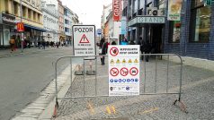 Rekonstrukce pardubické třídy Míru odstartovala