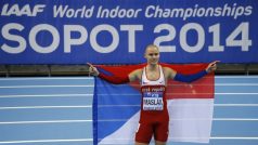 Sprinter Pavel Maslák se stal halovým mistrem světa v běhu na 400 metrů