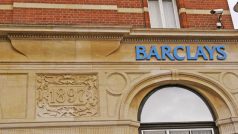 Barclays Bank v londýnské čtvrti Enfield Town