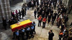 Pohřeb bývalého španělského premiéra Adolfa Suaréze