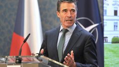 Anders Fogh Rasmussen v Praze