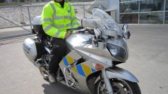 Policejní poloautomatická cestovní motorka Yamaha  FJR 1300
