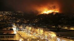 Požár zničil v chilském Valparaísu na 500 domů