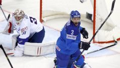 Ital Markus Gander slaví vítězný gól do sítě Francie