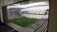 Fotbalový stadion Corinthians v Sao Paulu