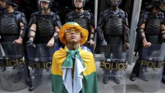 Stávka zaměstnanců metra v brazilském Sao Paulu