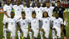 Fotbalisté Hondurasu před přípravným utkáním MS s Turecku