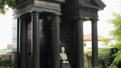 Hrobka na hřbitově svatého Václava v Jindřichově Hradci