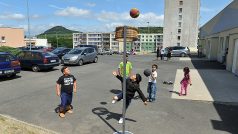 Romové na sidlišti Chanov