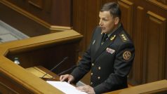 Nový ukrajinský ministr obrany Valerij  Heletej