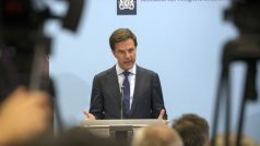 Nizozemský premiér Mark Rutte