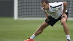 Marek Matějovský nechyběl na tréninku a do utkání s Mälmo by měl být připravený