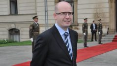 Premiér Bohuslav Sobotka