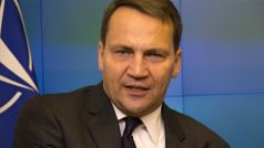 Polský ministr zahraničí Radoslaw Sikorski