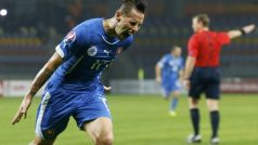 Slovenský záložník Marek Hamšík byl ústřední postavou utkání v Bělorusku