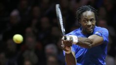 Francii zařídil vyrovnání Gaël Monfils, který porazil Rogera Federera