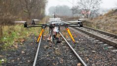 Dron polské společnosti PKP Cargo
