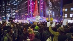 Protesty v New Yorku kvůli údajnému policejnímu násilí