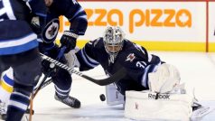Ondřej Pavelec předvedl proti Edmontonu 24 úspěšných zákroků