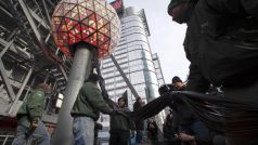 Tradiční silvestrovské rituály na Times Square se musejí každoročně předem vyzkoušet