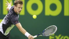 Tomáš Berdych zatím prochází turnajem v Dauhá bez ztráty setu