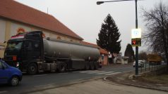 Olbramovicemi projede denně kolem dvaceti tisíc aut