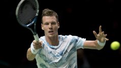 Tenista Tomáš Berdych obhajuje na turnaji v Rotterdamu titul