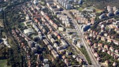Vizualizace; Bořislavka Centrum - tzv. čtyři krystaly