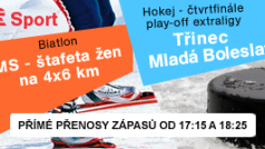 Biatlon + hokej