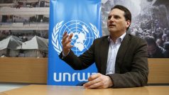 Šéf agentury UNRWA Pierre Krahenbuhl