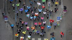 Na start 21. ročníku pražslého maratonu se postaví deset tisíc běžců (ilustrační foto)