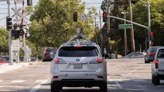 Automatické auto z flotily firmy Google