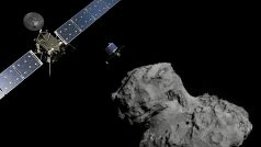 Sonda Rosetta, modul Philae a kometa Čurjumov-Gerasimenko