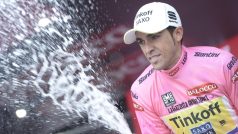 Alberto Contador se na Giru přiblížil celkovému vítězství