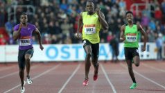 Jamajský sprinter Usain Bolt byl nejrychlejší v běhu na 200 metrů