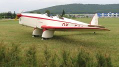 Letoun Be-50 Beta Minor v leteckém muzeu