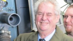 Miloš Zeman na náměšťské základně
