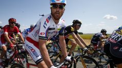 Luca Paolini během šesté etapy letošního ročníku Tour de France