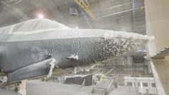 Testování bojového letounu F-35B od společnosti Lockheed Martin