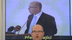 Bohuslav Sobotka mluvil k vedoucím zastupitelských úřadů Česka v zahraničí o migrační krizi