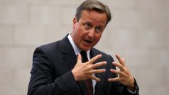 Britský premiér David Cameron