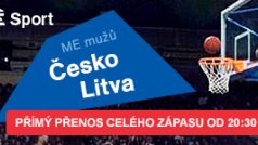 Basketbalové ME mužů: ČR - Litva