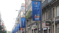 Upoutávka na fotbalové Euro 2016 ve francouzském Toulouse (snímek ze srpna 2015)