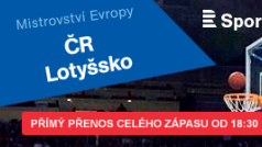 Basketbalové ME mužů: ČR - Lotyšsko